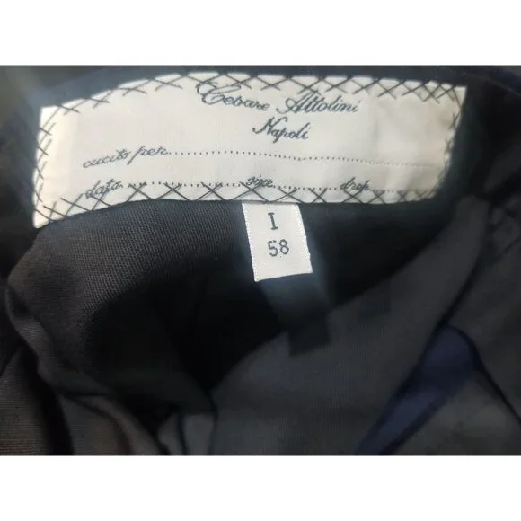 Cesare Attolini Blue Dress Pants Size 42 New With Tags.